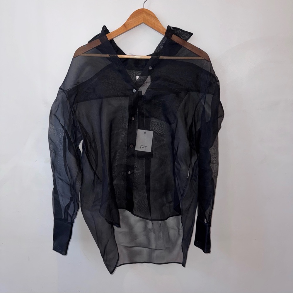 TWP Big Joe Sheer Shirt - Picture 5 of 6